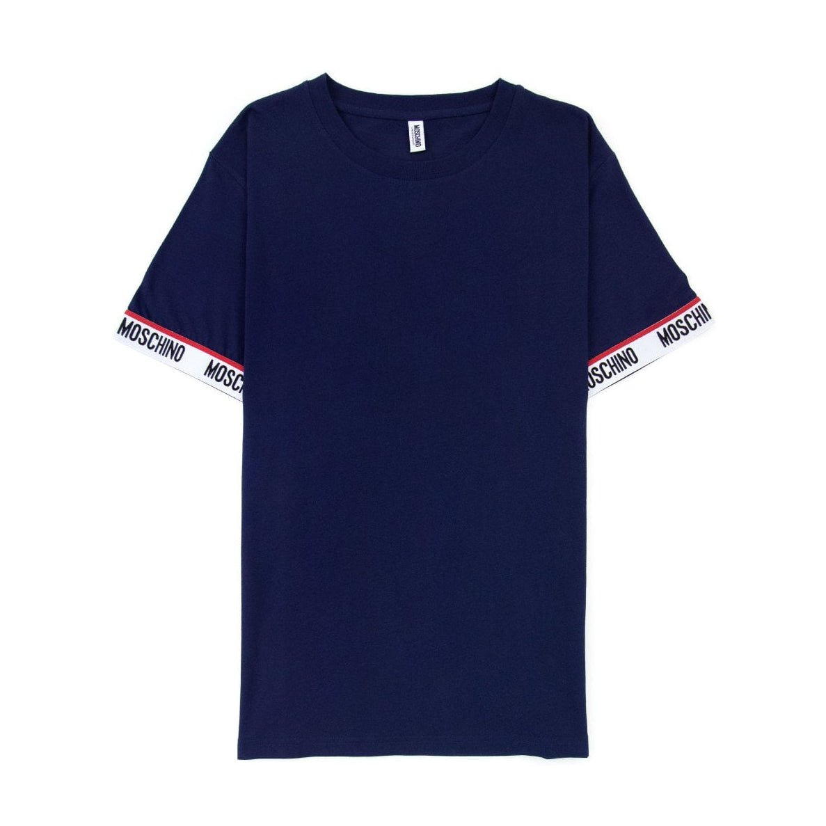 Moschino Tape Pop Log T - 290 Navy - Escape Menswear