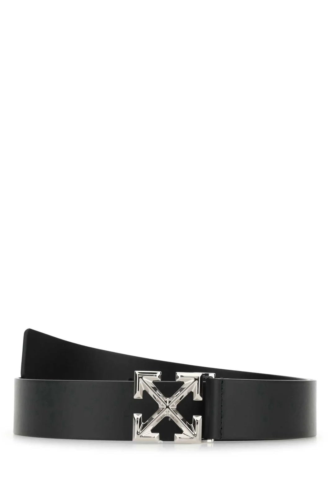 Off-White Arrows Leather Belt - Black - Escape Menswear