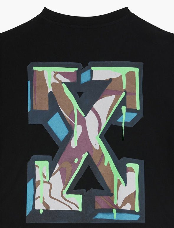 Off-White Neen Arrow Skate T-Shirt - Black - Escape Menswear