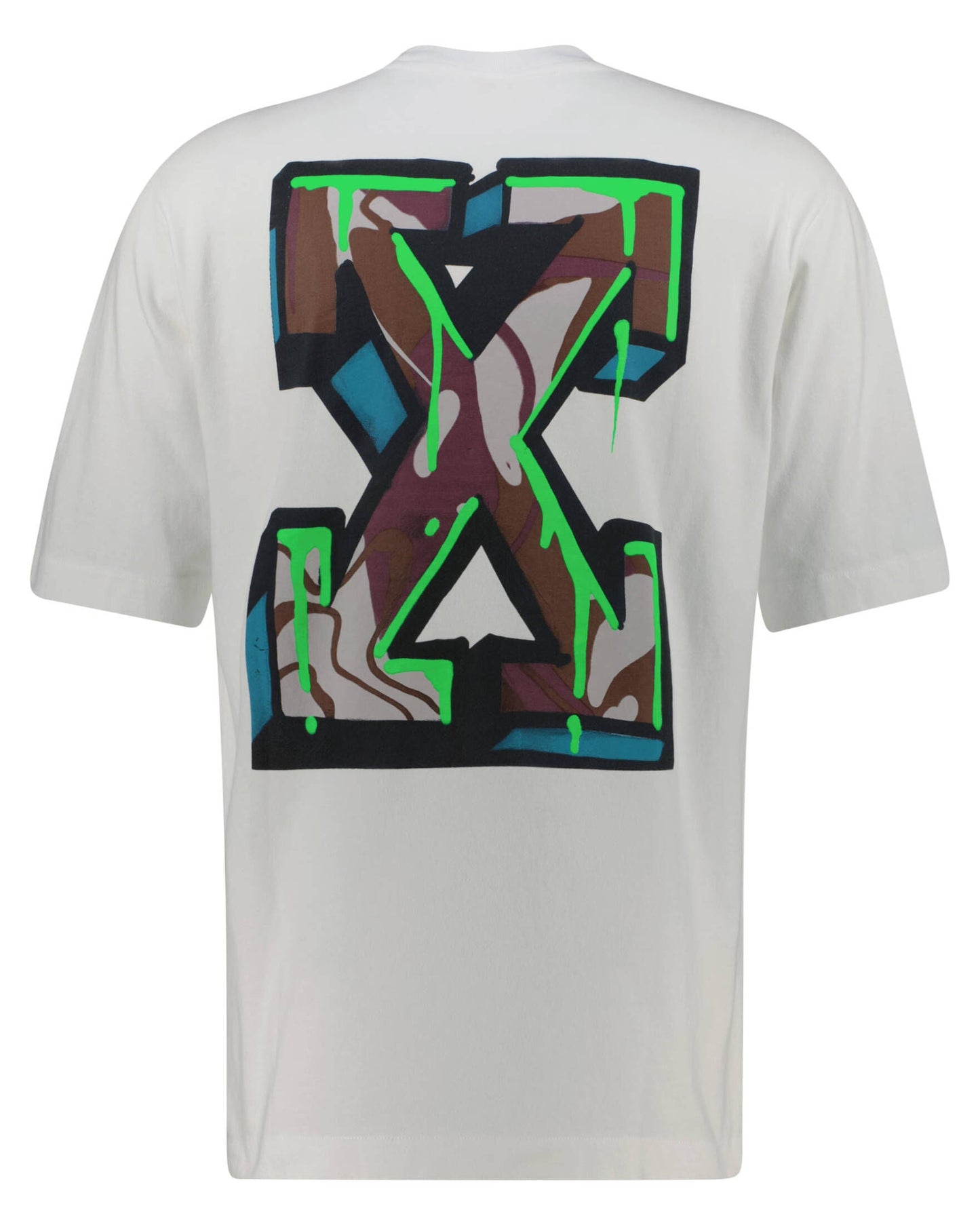 Off-White Neen Arrow Skate T-Shirt - White - Escape Menswear