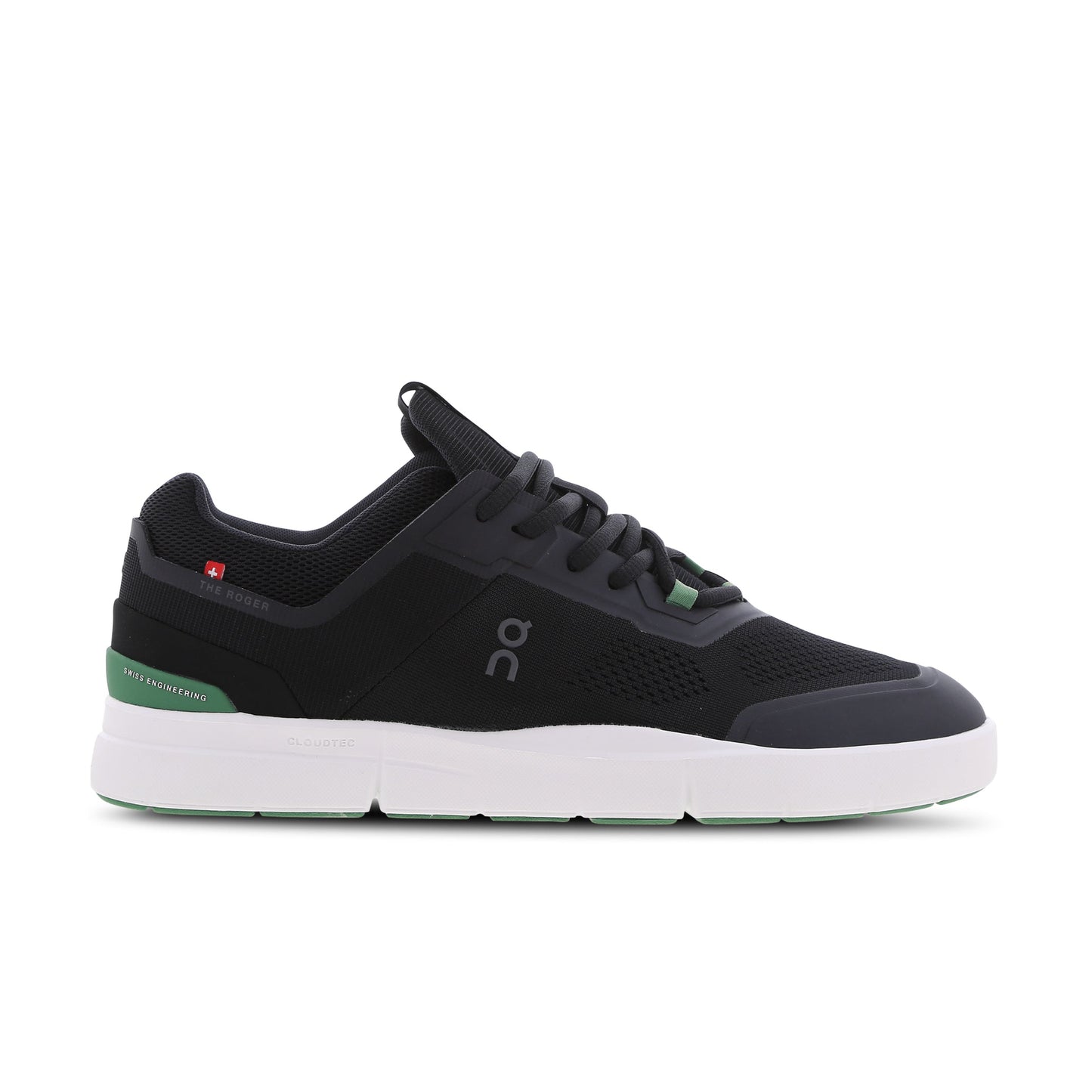 On Running The Roger Spin - Black/Green - Escape Menswear