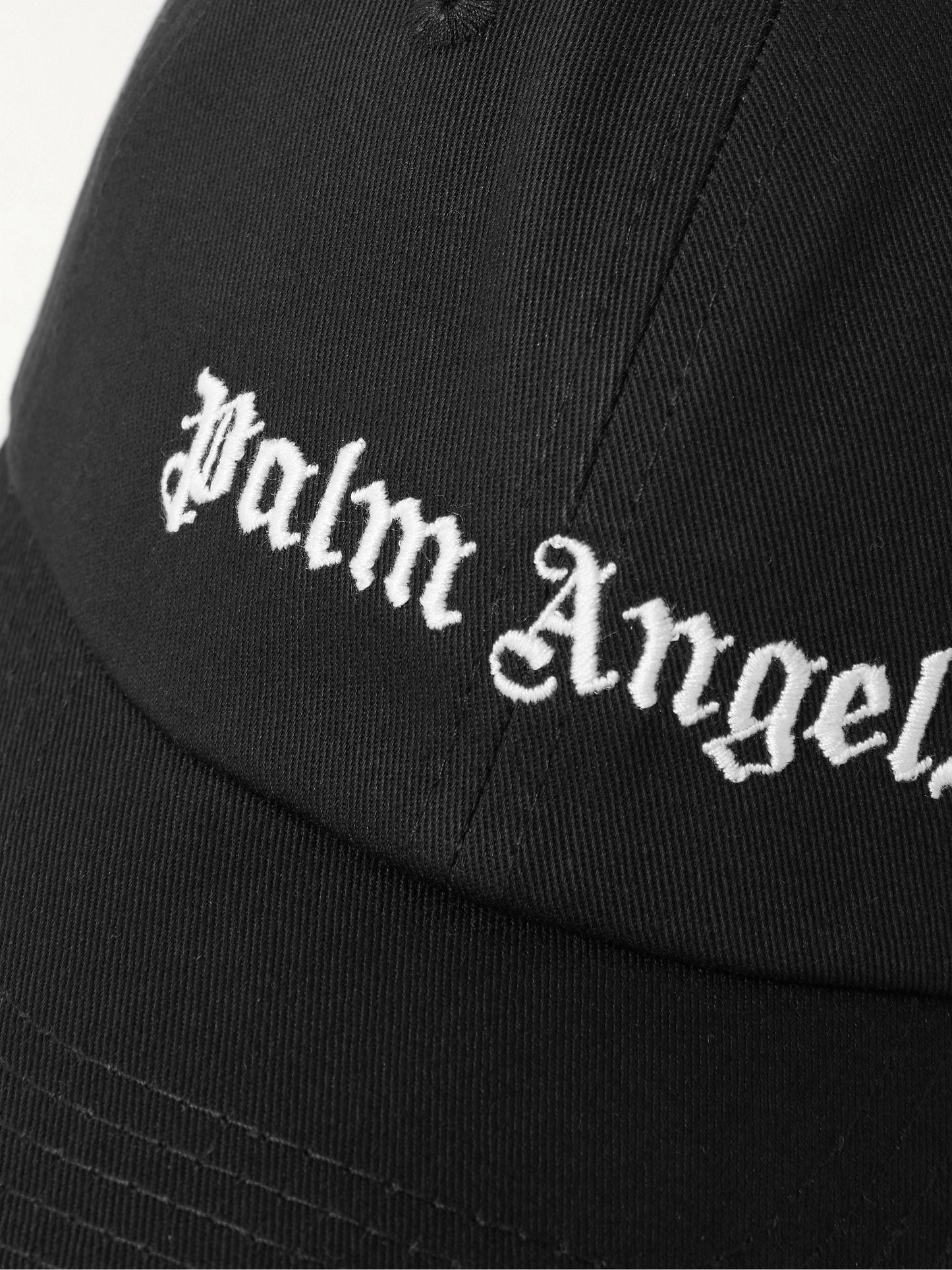 Palm Angels Classic Logo Cap - Black - Escape Menswear