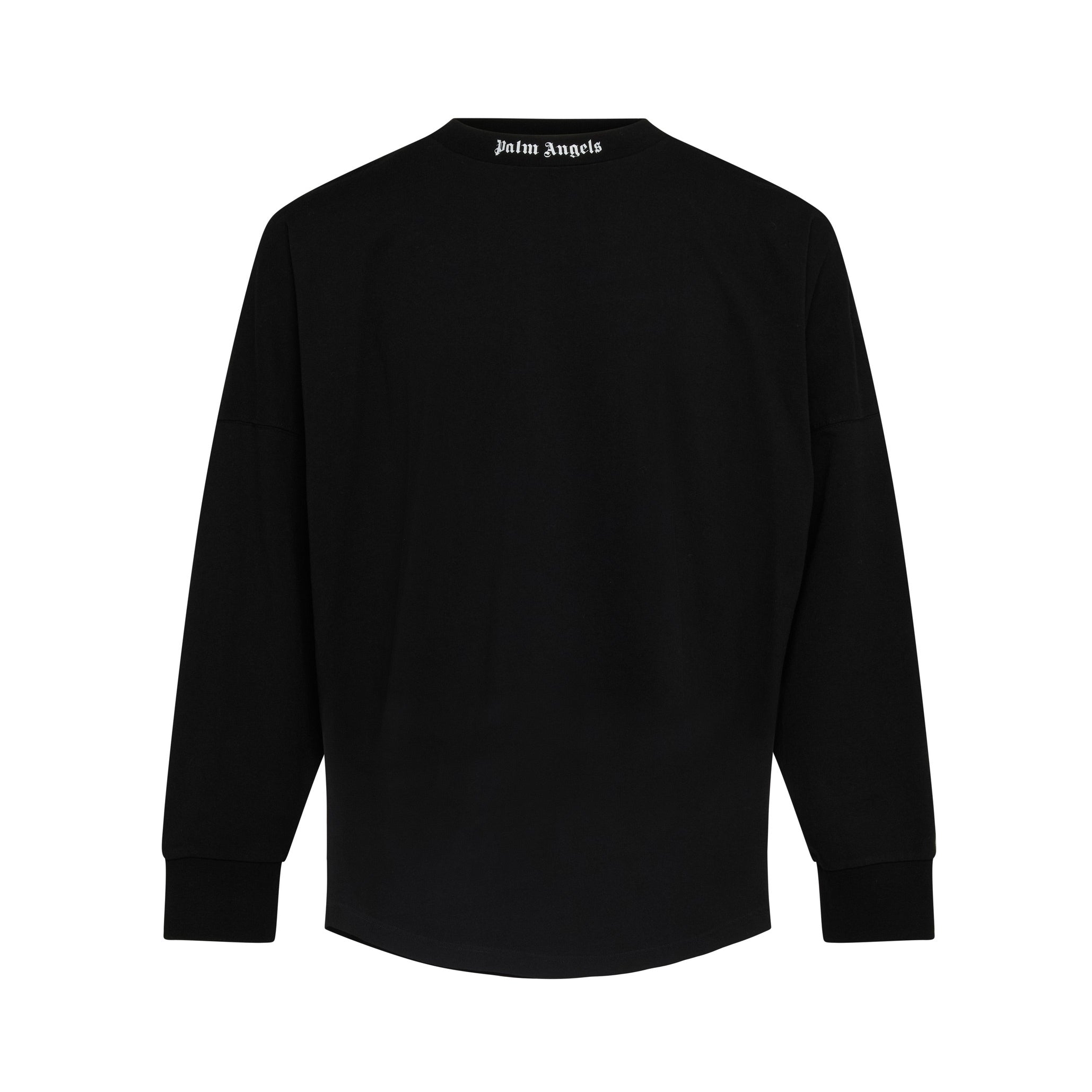 Palm Angels Clsc Log LS T - Black/Wht - Escape Menswear