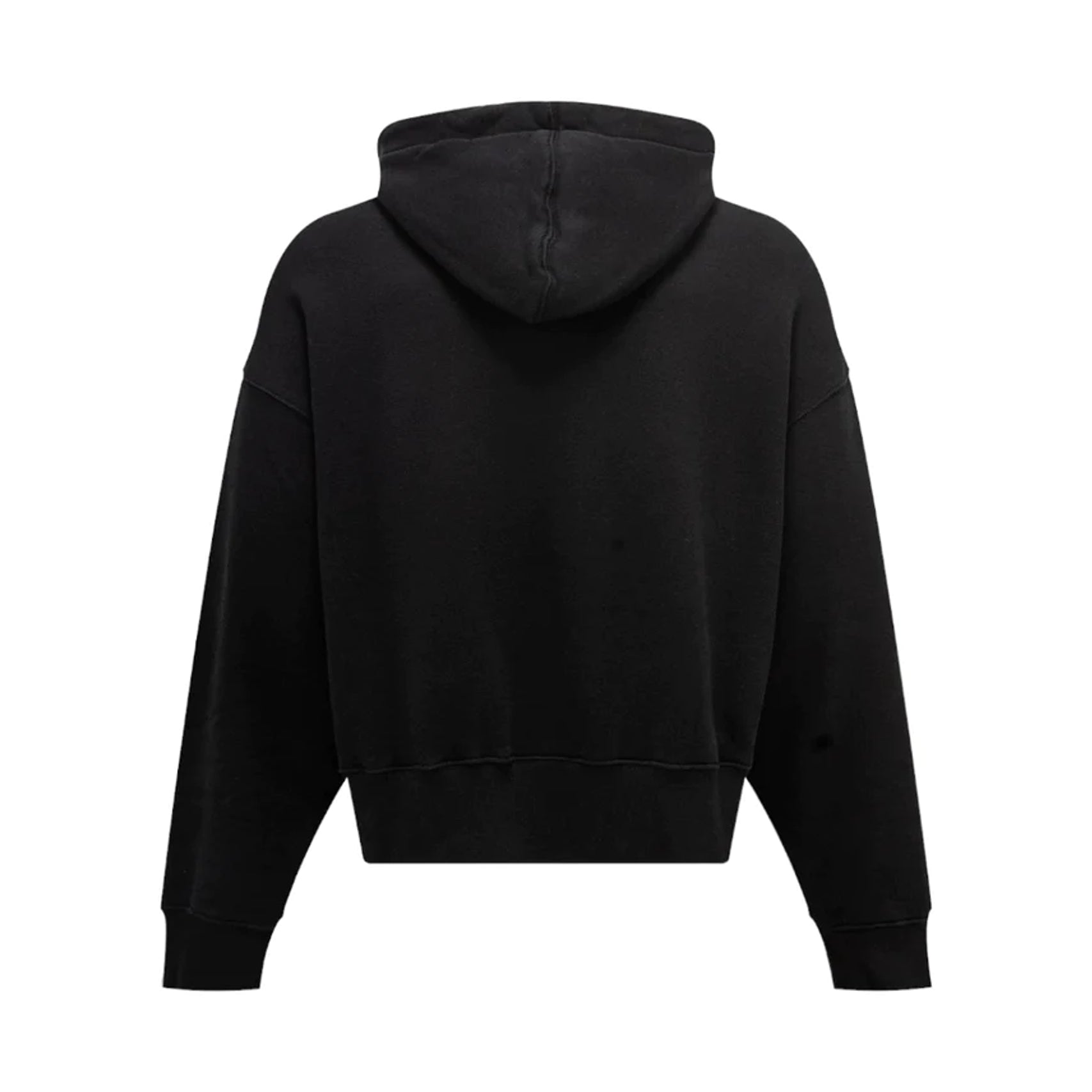 Palm Angels Curved Logo Hoodie - Black - Escape Menswear