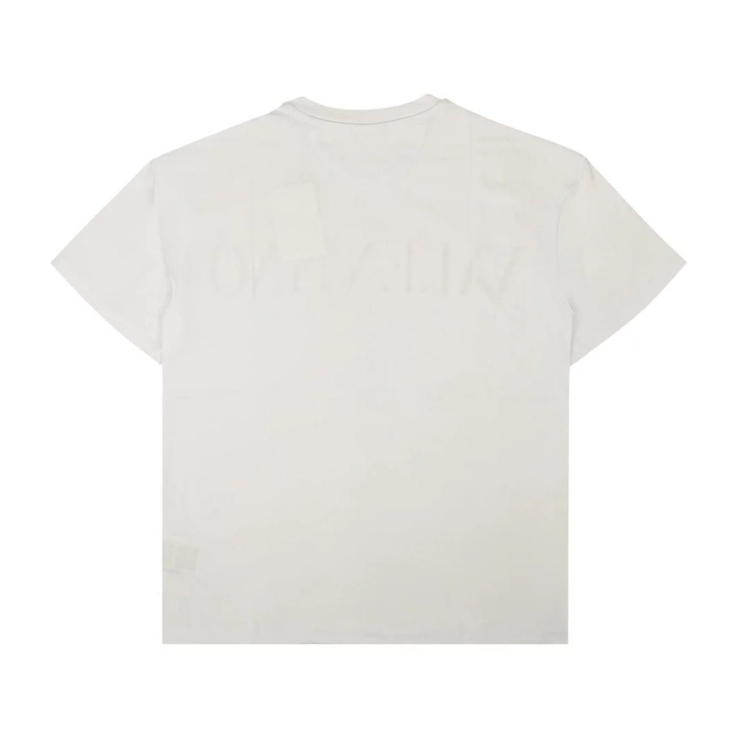 Valentino Logo Print T-Shirt - A01 White - Escape Menswear