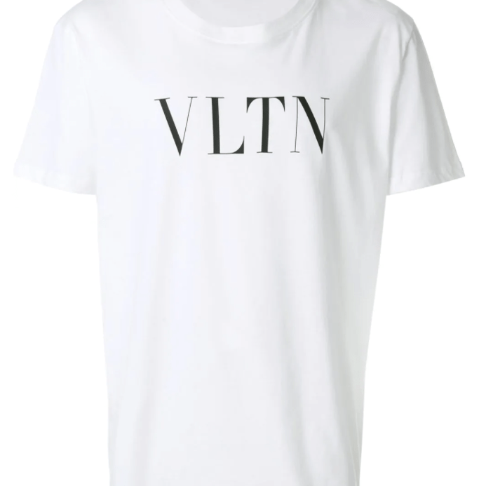Valentino VLTN Logo T-Shirt - White - Escape Menswear