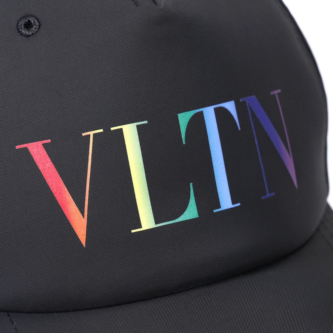 Valentino VLTN Mesh P Cap - Black - Escape Menswear