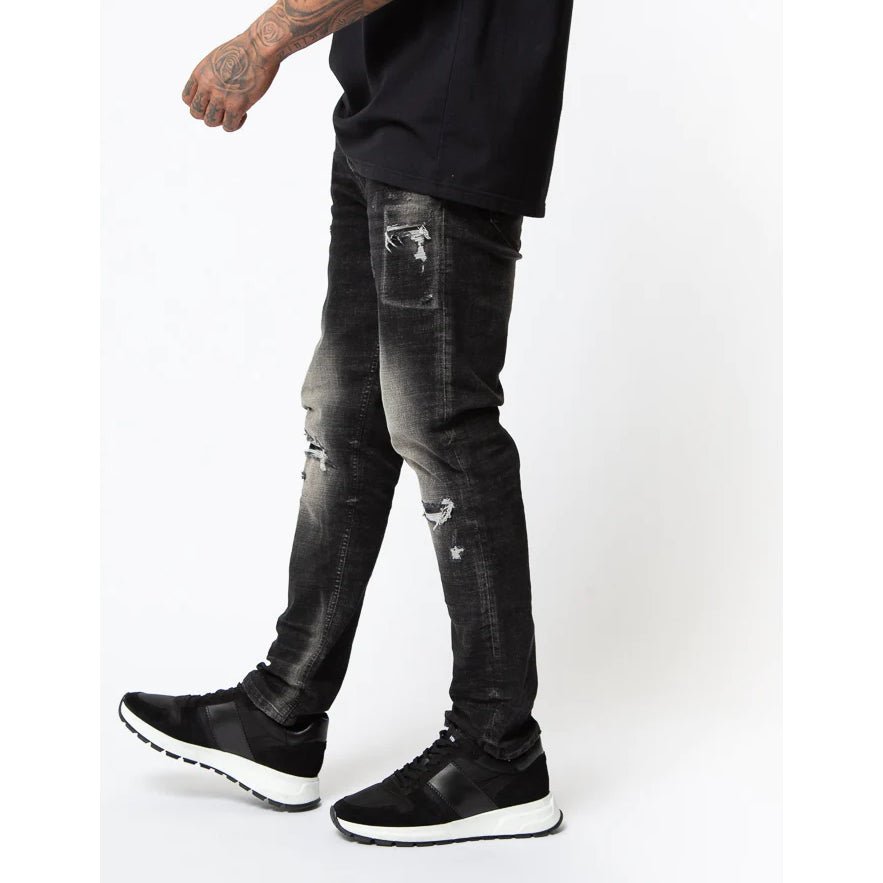 Valere Combi Jeans - Black - Escape Menswear