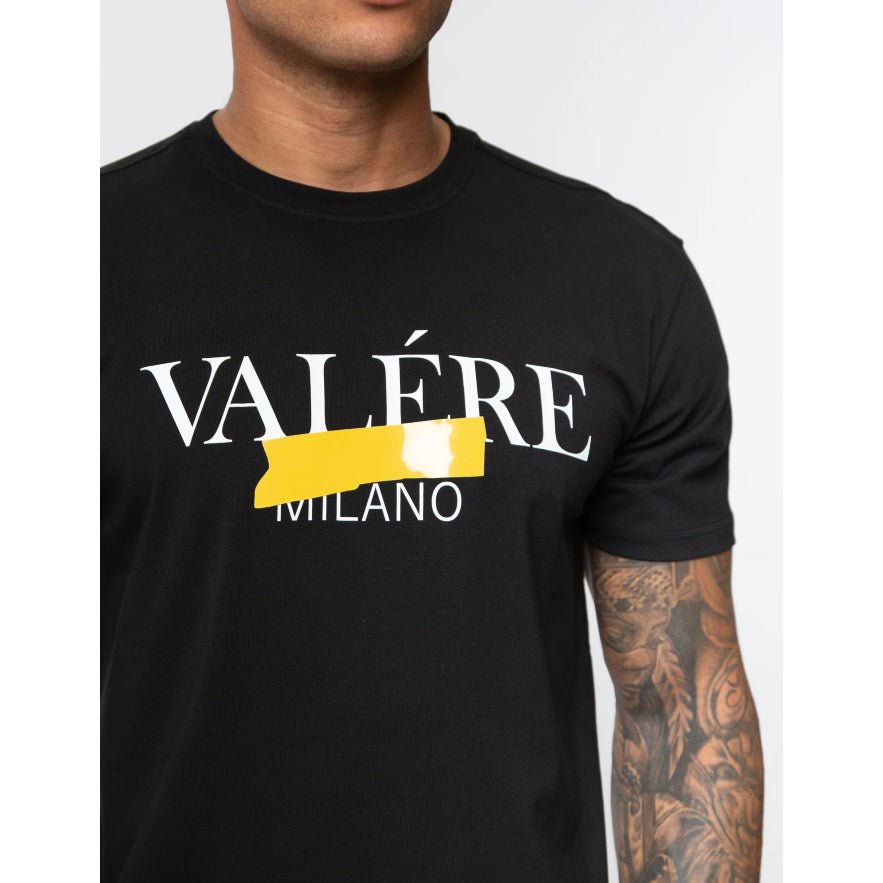 Valere Nastro T-Shirt - Black - Escape Menswear