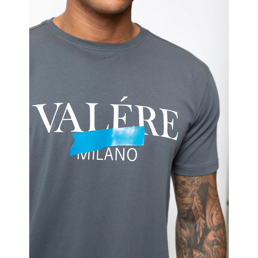 Valere Nastro T-Shirt - Grey - Escape Menswear