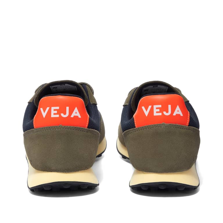 Veja Rio Branco Trainers - Navy/Orange - Escape Menswear