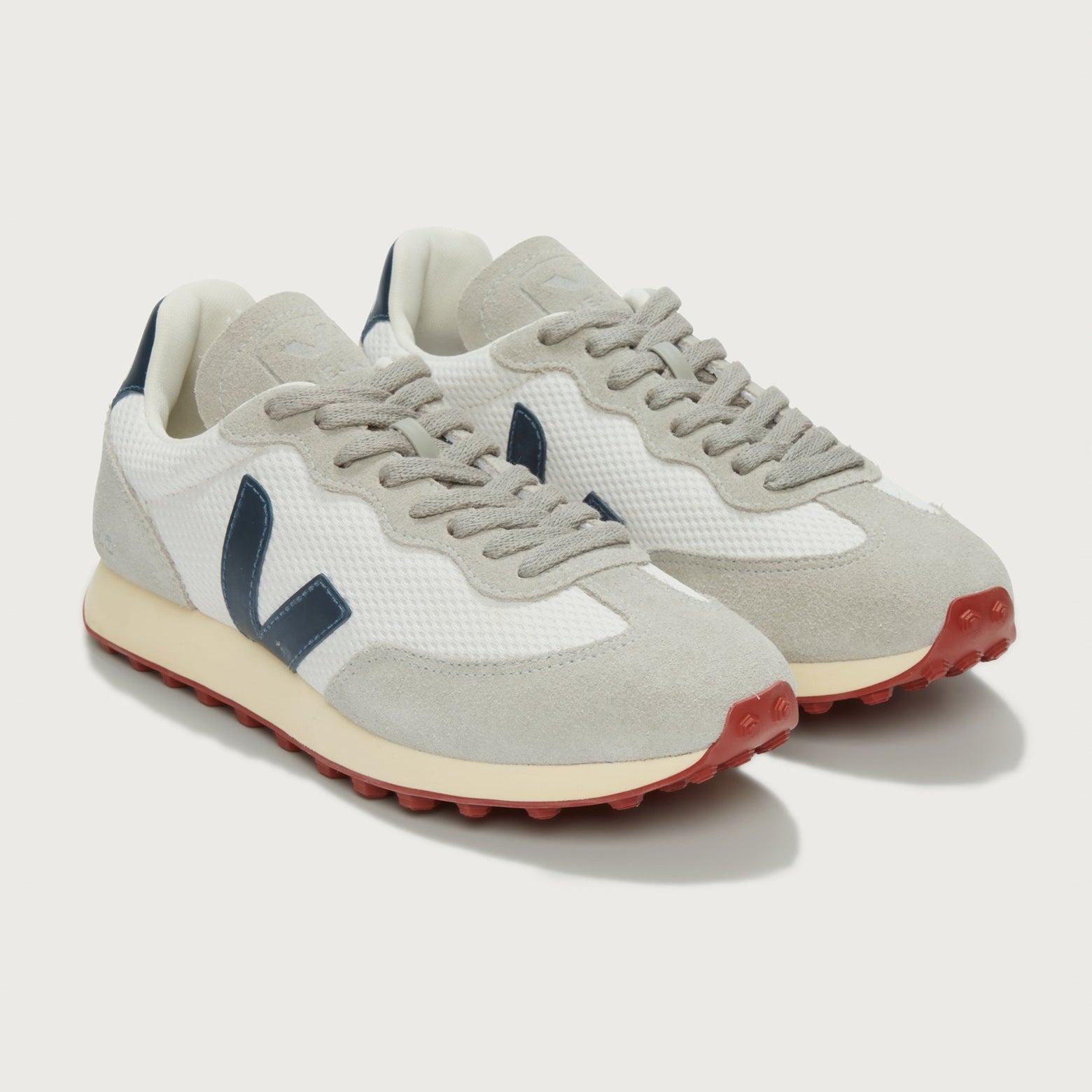 Veja Rio Branco Trainers - Navy/White - Escape Menswear