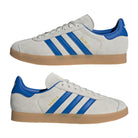 Adidas Originals Gazelle Sneakers - Alumina/Blue - Escape Menswear