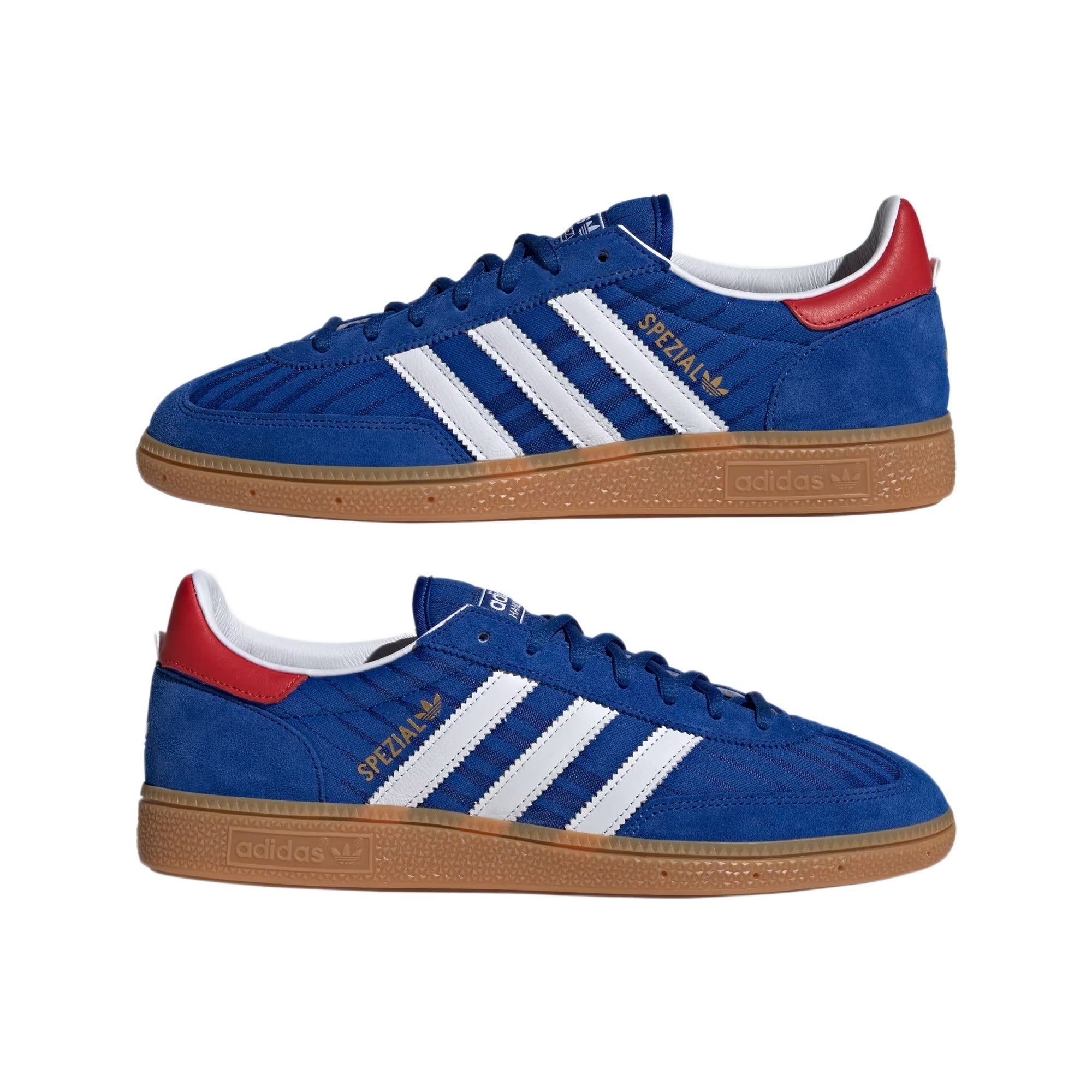Adidas Originals Handball Spezial Sneakers - Blue/Red/White - Escape Menswear