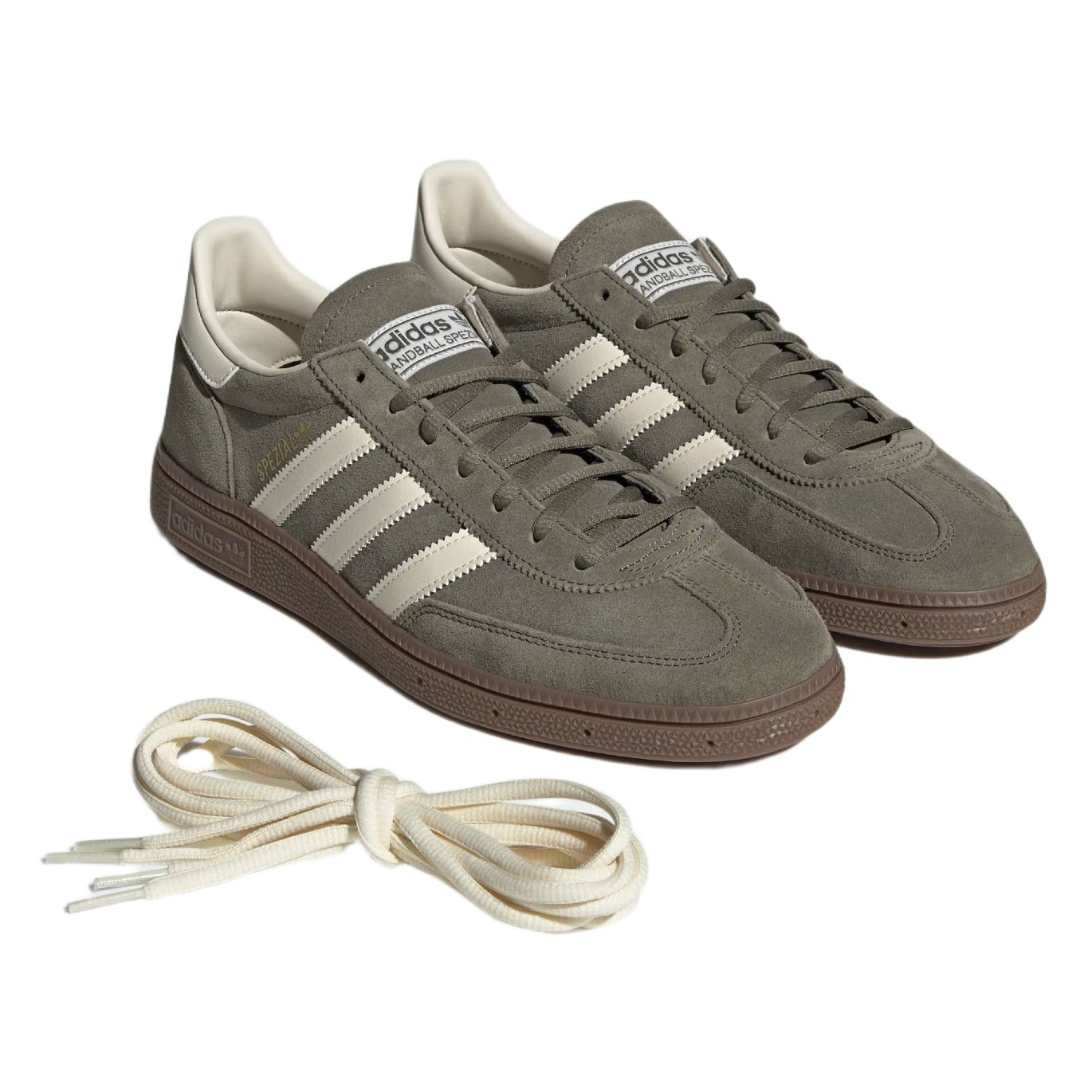 Adidas Originals Handball Spezial Sneakers - Olive/Cream - Escape Menswear