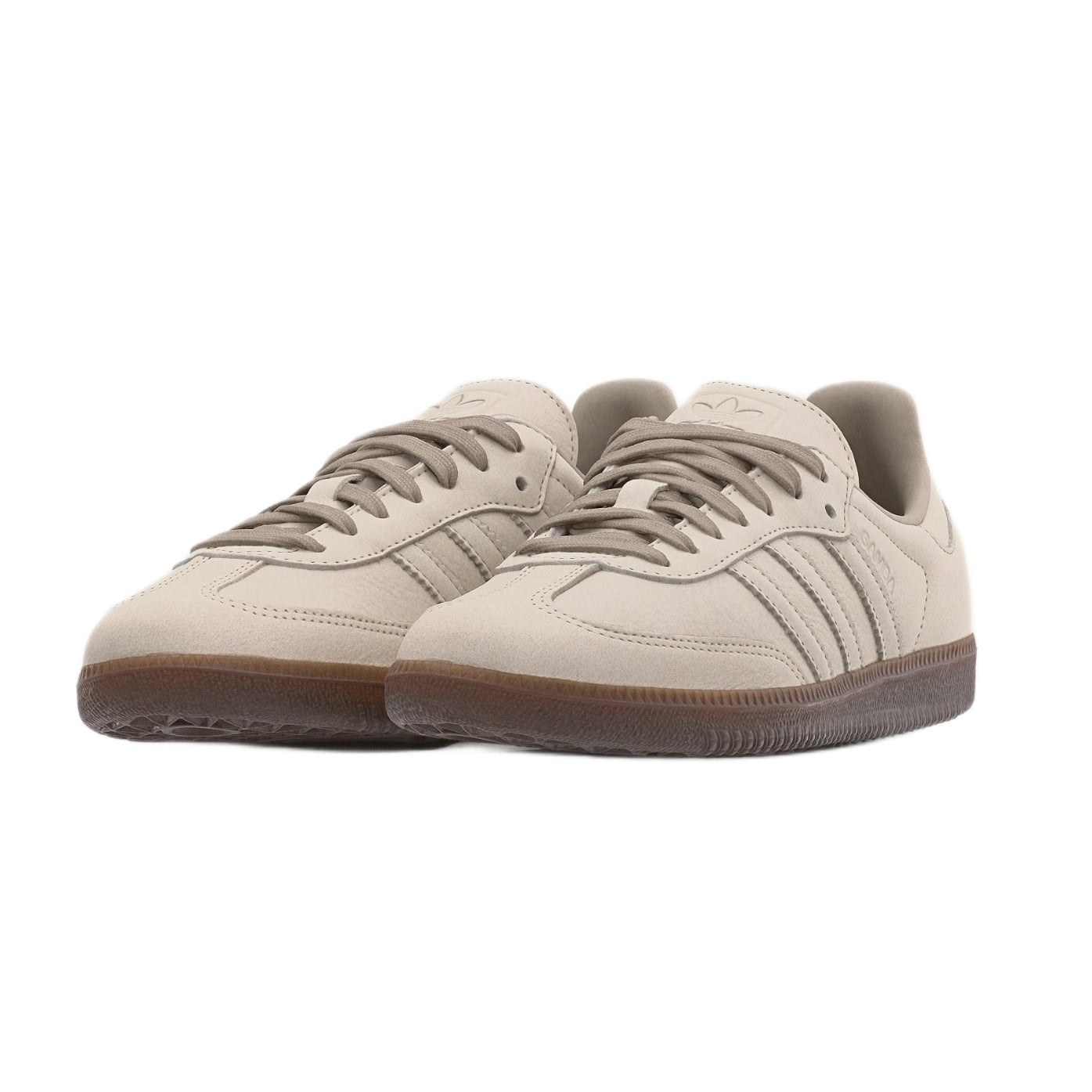 Adidas Originals Samba OG Sneakers - Alumin/Light Brown - Escape Menswear