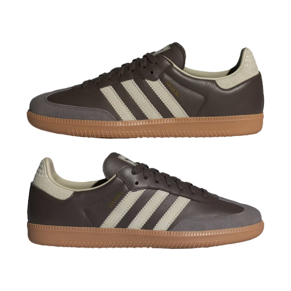 Adidas Originals Samba OG Sneakers - Brown/Grey - Escape Menswear