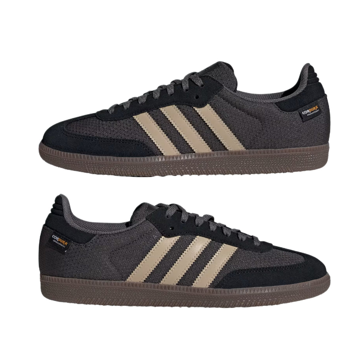 Adidas Originals Samba OG Sneakers - Utility Black/Stone Khaki - Escape Menswear