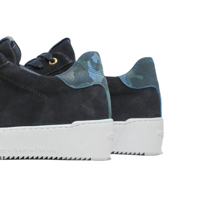 Android Homme ZUMA Suede Trainers - Navy Camo - Escape Menswear