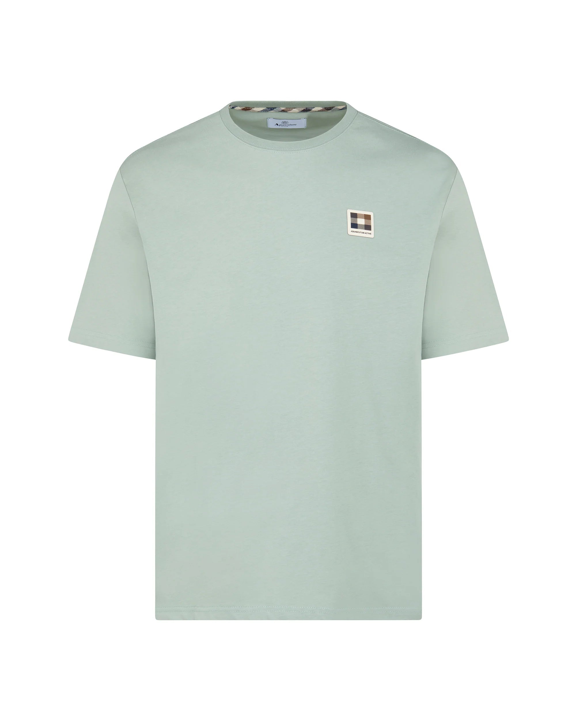 Aquascutum Badge T-Shirt - 34 Salvia - Escape Menswear