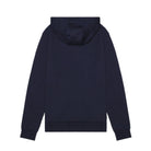Aquascutum Big Logo Fleece Hoodie - 11 Navy - Escape Menswear