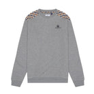 Aquascutum CC Shoulder Fleece Sweatshirt - 53 Dark Grey Melange - Escape Menswear