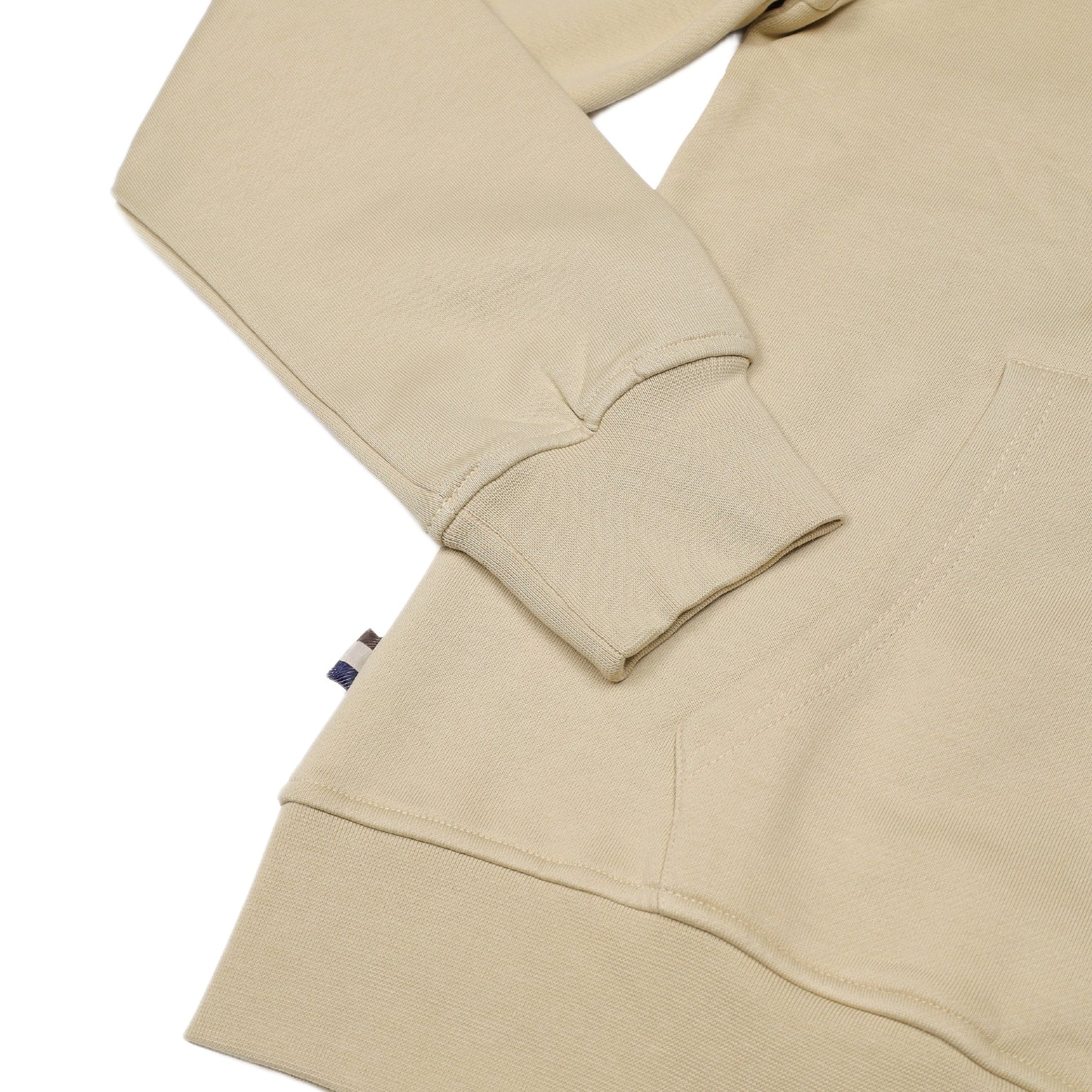 Aquascutum Club Check Hoodie - 03 Beige - Escape Menswear