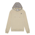 Aquascutum Club Check Hoodie - 03 Beige - Escape Menswear
