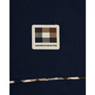 Aquascutum Club Check Piping T-Shirt - 11 Navy - Escape Menswear