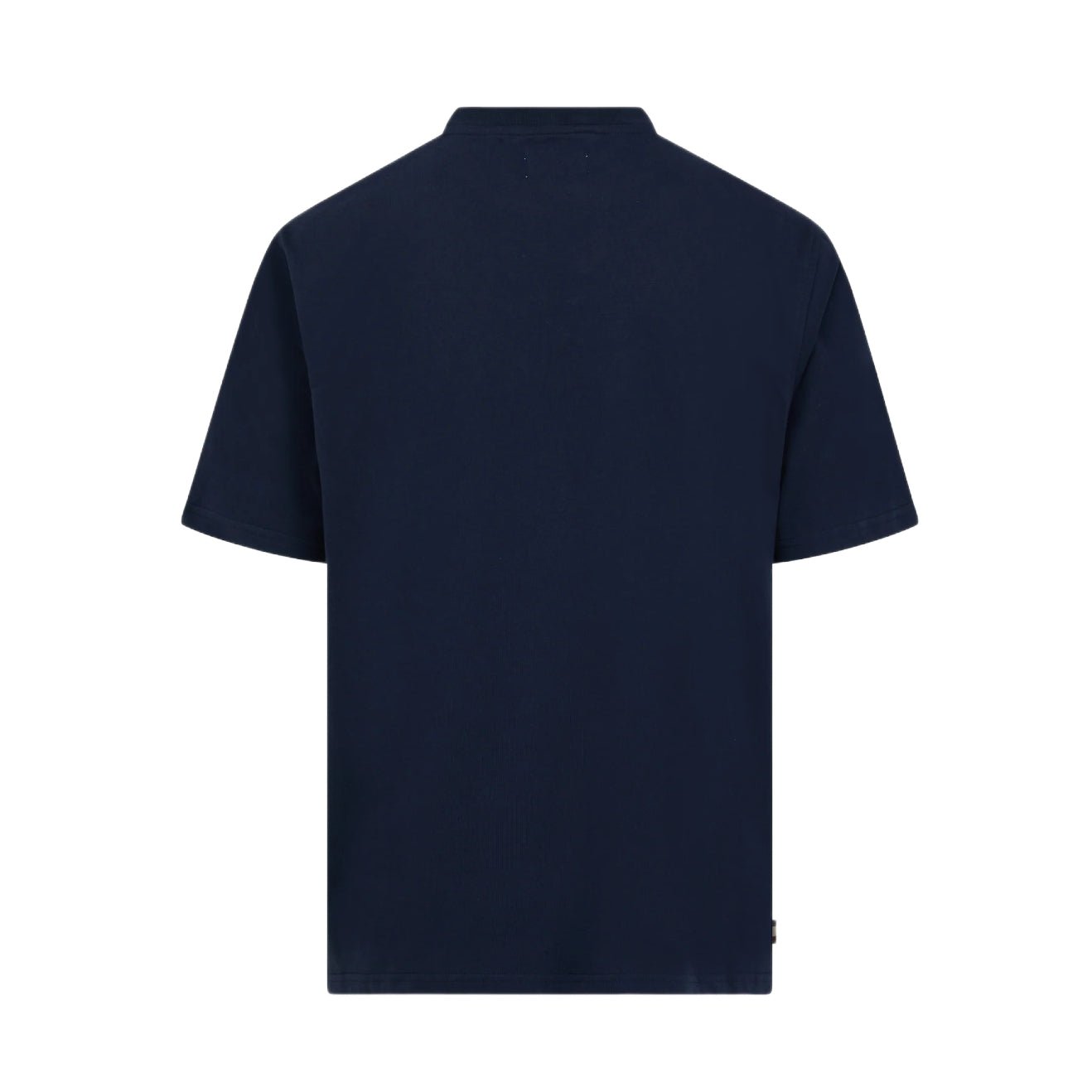 Aquascutum Club Check Piping T-Shirt - 11 Navy - Escape Menswear