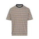 Aquascutum Club Check T-Shirt - 11 Navy - Escape Menswear