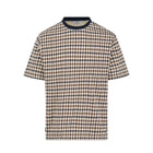Aquascutum Club Check T-Shirt - 11 Navy - Escape Menswear
