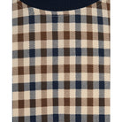 Aquascutum Club Check T-Shirt - 11 Navy - Escape Menswear