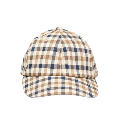 Aquascutum Iconic Baseball Cap - 28 Club Check - Escape Menswear