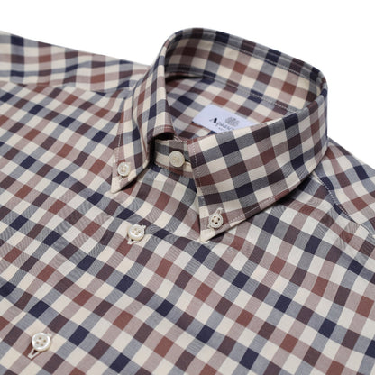 Aquascutum Iconic Club Check Shirt - 28 Club Check - Escape Menswear