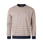 Aquascutum Iconic Fleece Sweatshirt - 28 Club Check - Escape Menswear