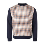 Aquascutum Iconic Front Crewneck Sweatshirt - Navy - Escape Menswear