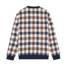 Aquascutum Iconic Pocket Fleece Sweatshirt - 30 Macro Club Check - Escape Menswear