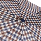 Aquascutum Iconic Pocket Umbrella - 28 Club Check Navy - Escape Menswear