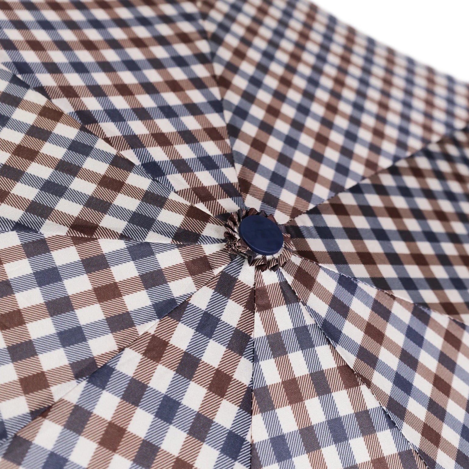 Aquascutum Iconic Pocket Umbrella - 28 Club Check Navy - Escape Menswear