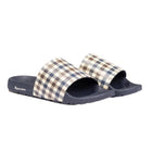 Aquascutum Iconic Sliders - Club Check Navy - Escape Menswear