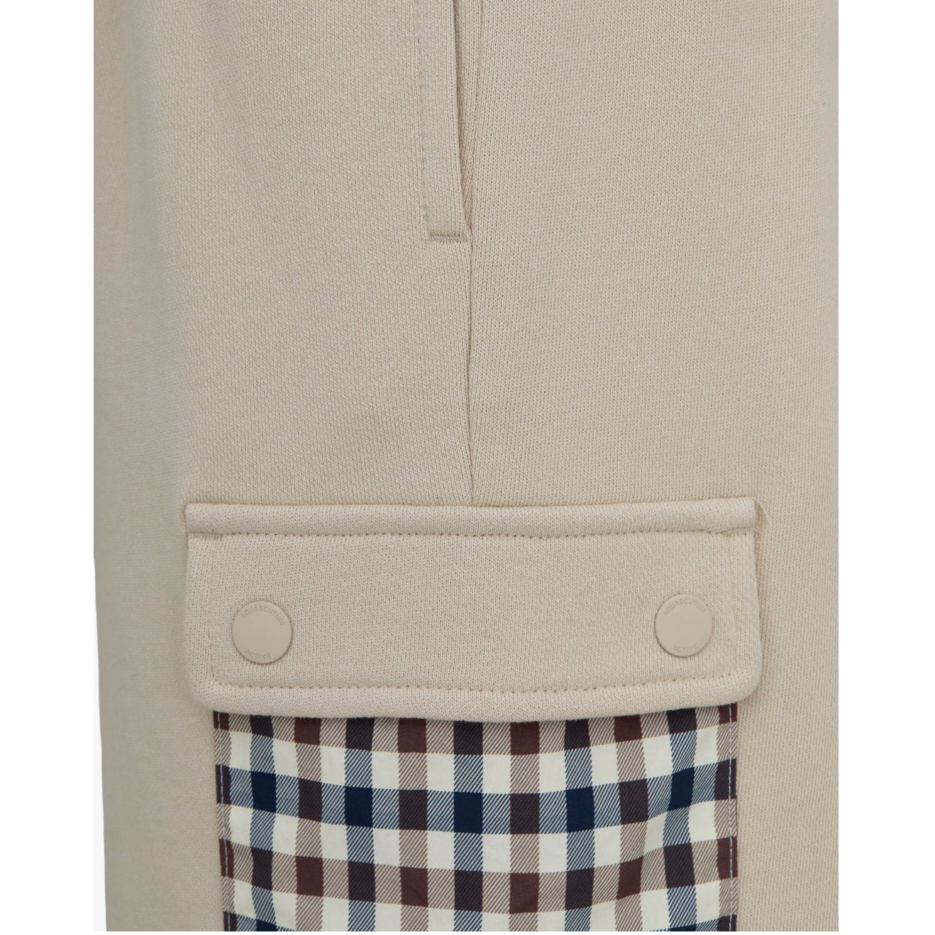 Aquascutum Lamina Pocket Shorts - 02 Old White - Escape Menswear