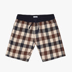 Aquascutum Macro Club Check Shorts - Navy - Escape Menswear