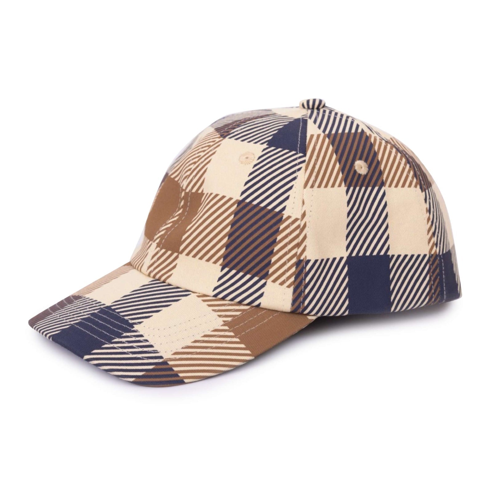 Aquascutum Macro Iconic Baseball Cap - 30 Macro Club Check - Escape Menswear