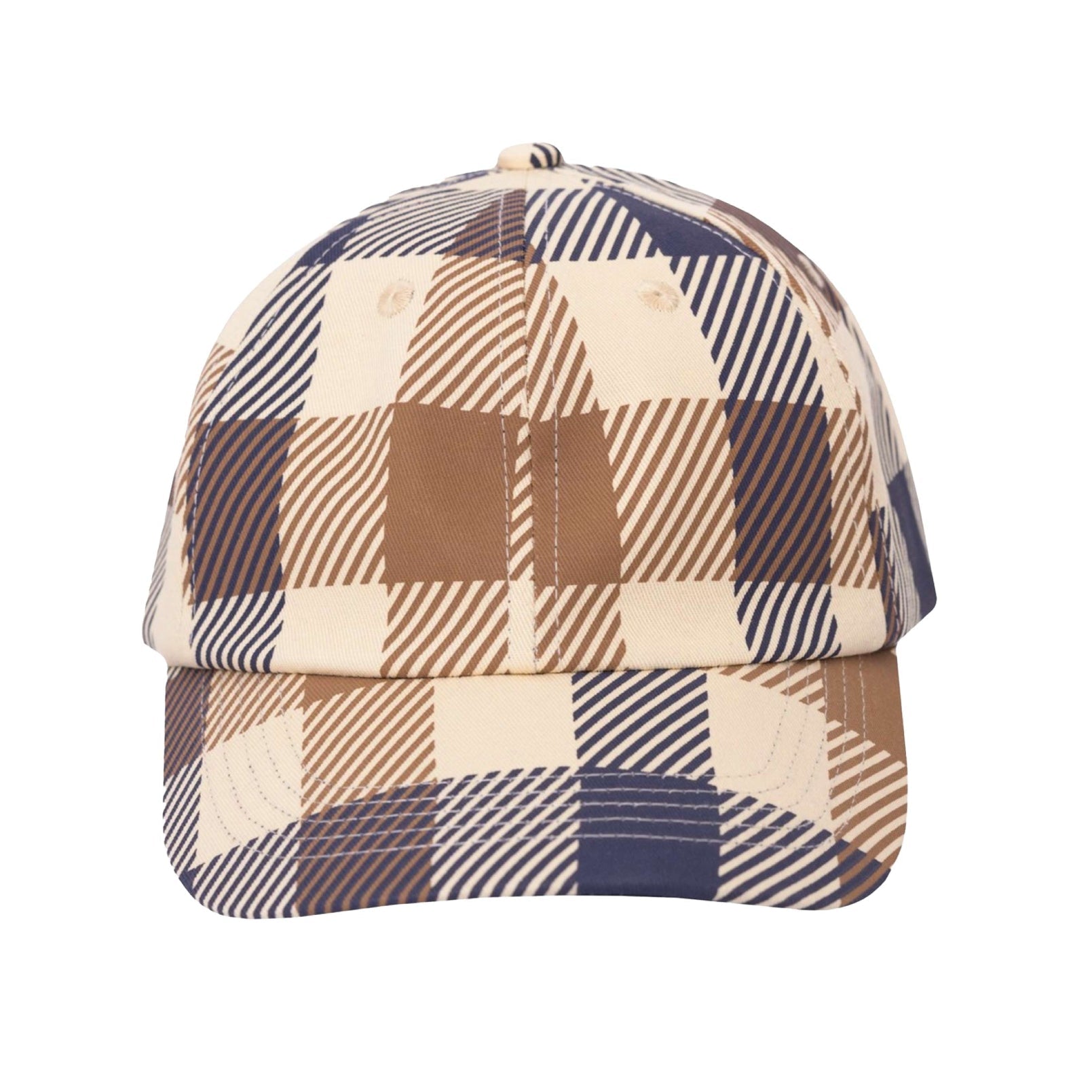 Aquascutum Macro Iconic Baseball Cap - 30 Macro Club Check - Escape Menswear