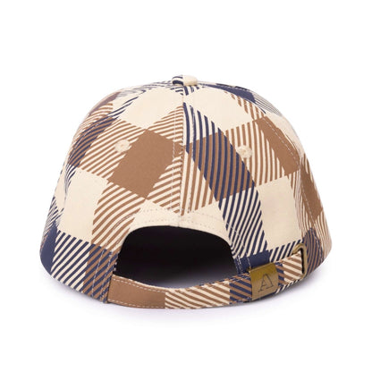 Aquascutum Macro Iconic Baseball Cap - 30 Macro Club Check - Escape Menswear