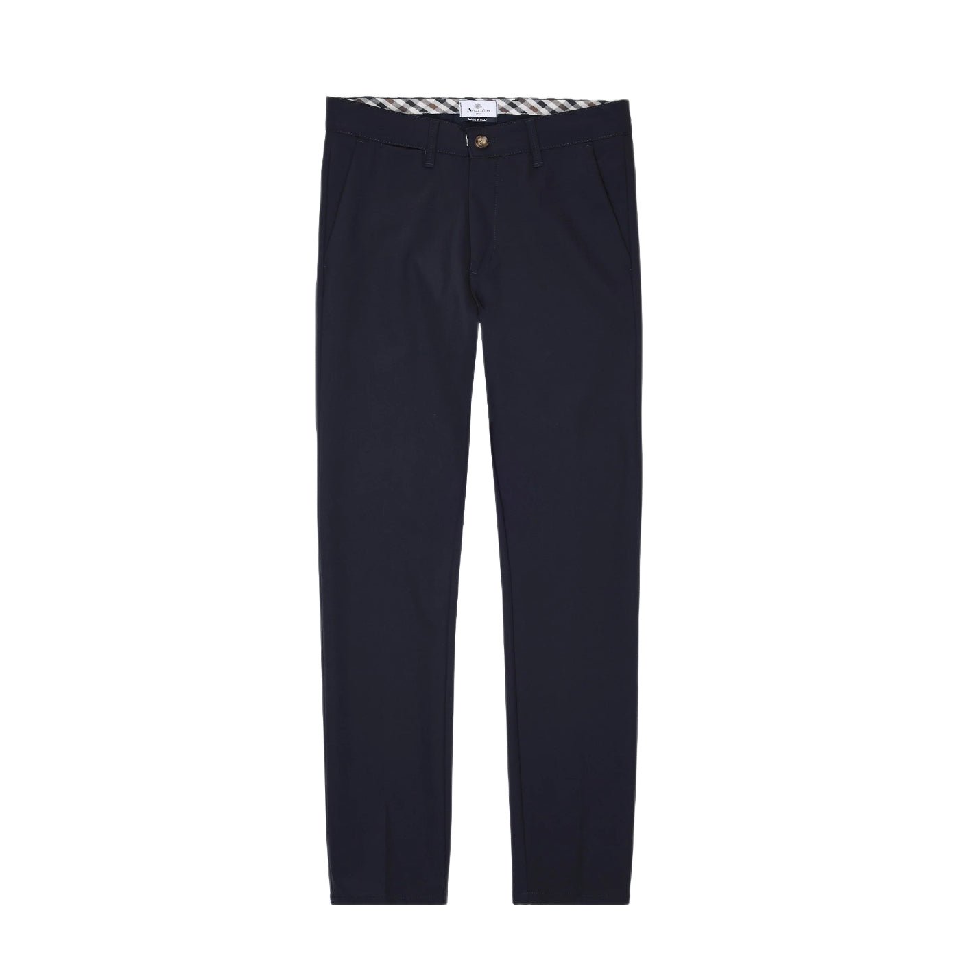 Aquascutum Nylon SP Chino Pant - Navy - Escape Menswear