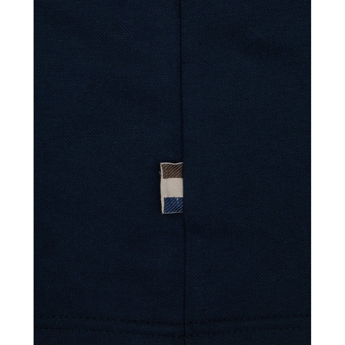 Aquascutum Stripes Piquet T-Shirt - 11 Navy - Escape Menswear