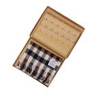 Aquascutum Water Repellent Wool Scarf - 30 Macro Club Check - Escape Menswear