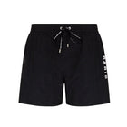 Balmain Logo Stretch Basic Swim Short - Black - Escape Menswear